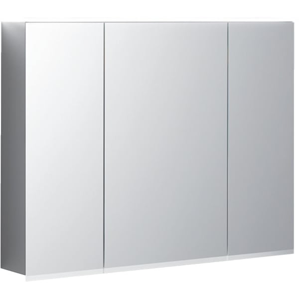 Geberit Option Plus Spiegelschrank m. Beleuchtung, drei Türen, 90x70x17,2cm, 500594001