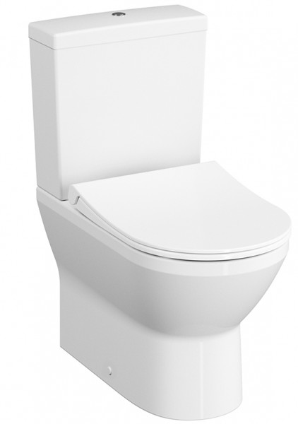Vitra Integra Stand-WC für Kombination VitrAflush 2.0 Weiß, 7043B403-0585