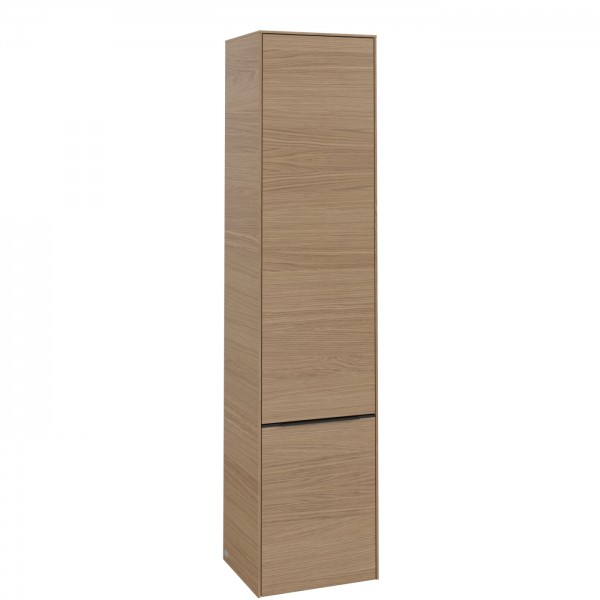Villeroy & Boch Subway 3.0 Hochschrank, 2 Türen, 400 x 1710 x 346,5 mm, Nordic Oak / Nordic Oak