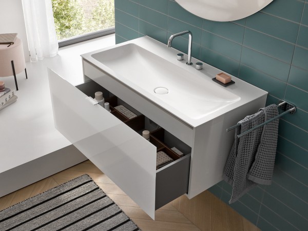 emco Waschtisch-Unterschrank evo 1008x440x522 mm, optiwhite, 958327420