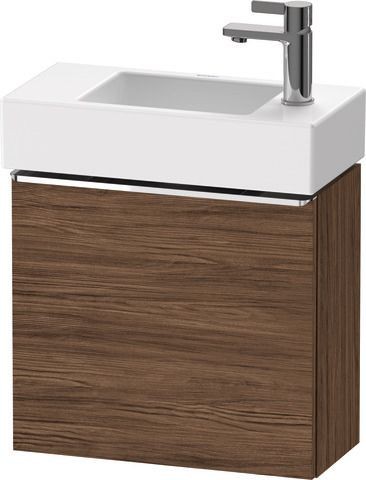 Duravit D-Neo Waschtischunterbau wandhängend Nussbaum dunkel Matt 484x222x440 mm - DE4219R10210000