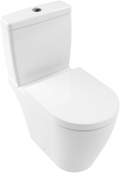 Villeroy & Boch Tiefspül-WC für Kombination spülrandlos Avento 5644 370x640mm DirectFlush bodenst We