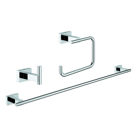 Grohe Bad-Set 3 in 1 Essentials Cube 40777 chrom, 40777001