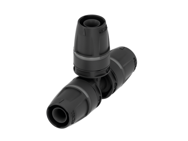 Tece logo-Push T-Stück Dim. 16 x 16 x 16, PPSU, 8710916