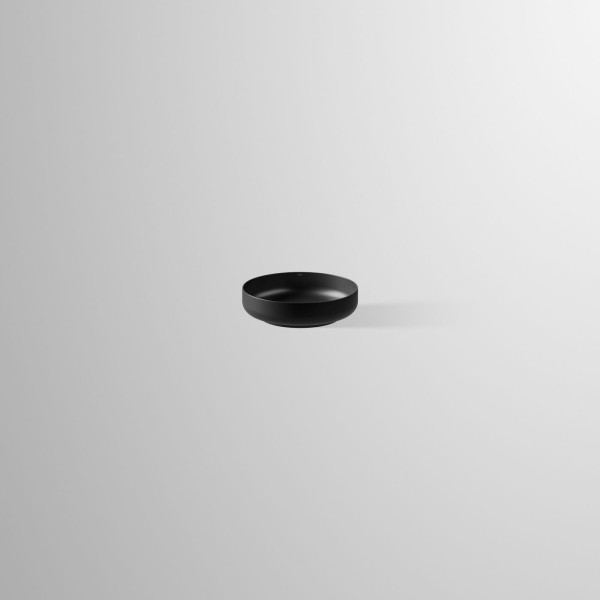 Alape Aufsatzbecken kreisförmig 6004501 Edition Arkta Mattschwarz