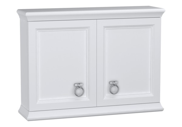 VitrA Valarte Oberschrank Breite 75 cm 2 Türen Weiß Matt,62255