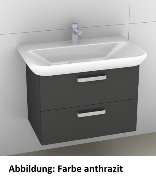 Artiqua 413 Waschtischunterschrank für MyDay 125480 Riviera Eiche quer NB, 413-WU2L-K76-7180-438