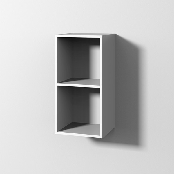 Sanipa Cubes Regalmodul, Weiß-Soft, CU10143