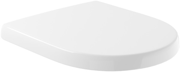 Villeroy & Boch WC-Sitz Newo 373x445x50mm Oval SoftClosing QuickRelease Weiss Alpin