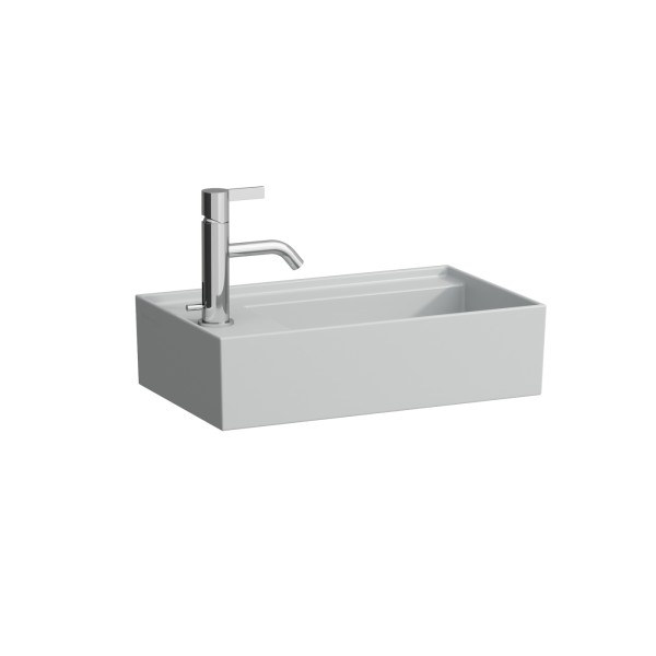 LAUFEN Handwaschbecken Kartell · LAUFEN 460x280, grau matt, 81533.5, 8153357591121