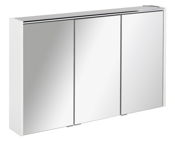 Fackelmann Spiegelschrank Denver 1100X683X160mm Weiß 3Türen, 82184