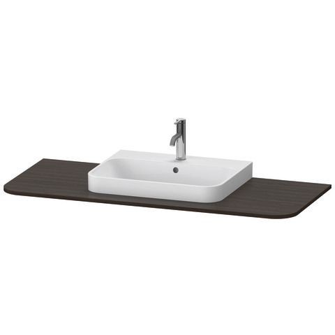 Duravit Happy D.2 Plus Konsole Nussbaum gebürstet Matt 1300x550x16 mm - HP031KM6969