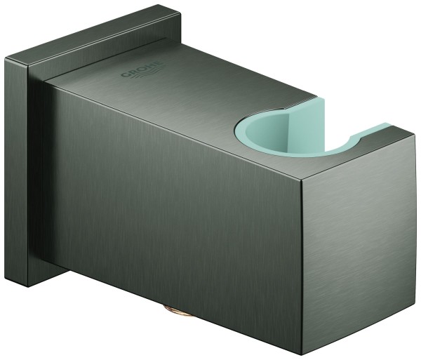 GROHE Wandanschlussbogen Euphoria Cube 26370 Wandbrausehalt. hard graphite geb., 26370AL0