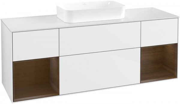 Villeroy & Boch Waschtischunterschrank Finion F74 1600x603x501mm WT mittig, F741GNGF