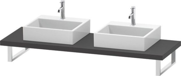 Duravit L-Cube Konsole Graphit Matt 800x550x45 mm - LC103C04949