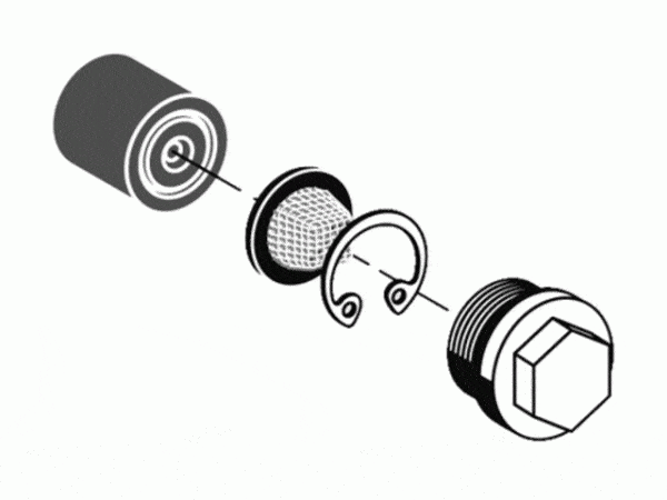 Schell Filter-Set LINUS für Wandeinbau-Dusche/Wandauslauf