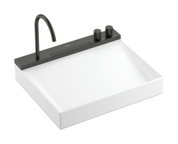 Hansgrohe Avalegra AquaUnit 580/475, Brushed Black Chrome, 22472340