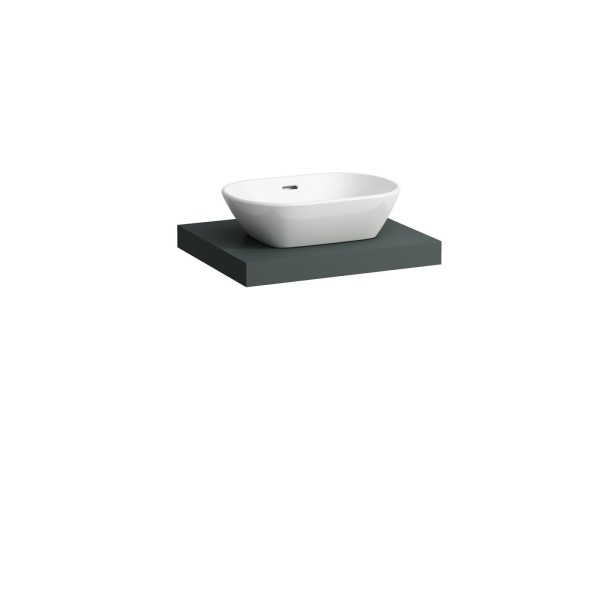 Laufen Waschtisch-Platte LANI 495x585x65 mit Aussschnitt mittig