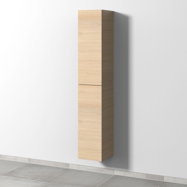 Sanipa 3way Hochschrank mit 2 Türen, Eiche-Nordic