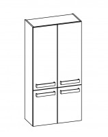 Artiqua SELECTION 313 Artiqua SELECTION 313 Midischrank B:700mm 4 Türen