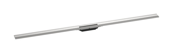 Hansgrohe Duschrinne Fertigset RainDrain Flex 1600 mm kürzbar für Wandmontage edelstahl gebürstet