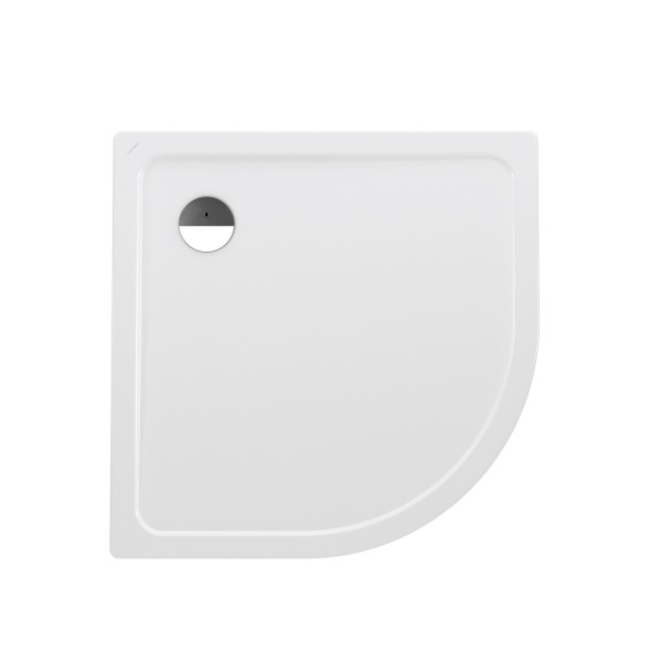 LAUFEN Duschwanne PLATINA 1000x1000x25 Stahl Abl. VK