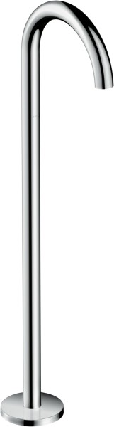 Hansgrohe Wanneneinlauf Axor Uno zur Bodenmontage gebogen chrom, 38412000 , 38412000