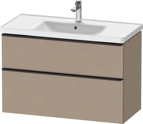 Duravit D-Neo Waschtischunterbau wandhängend Leinen Matt 984x452x625 mm - DE43560BD750000