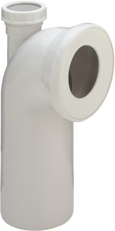 Viega WC Anschlussbogen 90 Grad 3811.1 in 40mm Kunststoff weiss