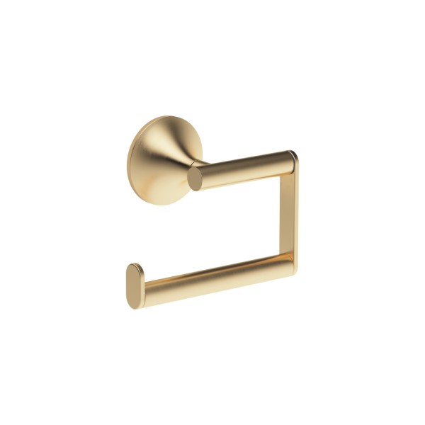 Dornbracht Papierrollenhalter ohne Deckel VAIA 83500809 Messing gebürstet (23kt Gold)