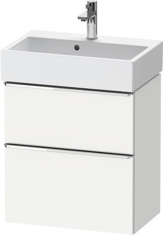 Duravit D-Neo Waschtischunterbau wandhängend Weiß Matt 584x372x625 mm - DE4329010180000