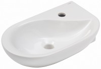 Neuesbad Neuesbad Gäste-Waschtisch, B: 50 cm, T: 30 cm, weiss