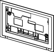 Tece lux Mini Befestigungsrahmen , 9820397