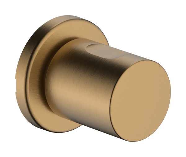 Hansgrohe Absperrventil Unterputz Zesis S Fertigset Brushed Bronze,74997140