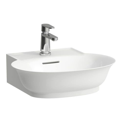 Laufen NewClass Handwaschbecken 81585.2, 1 Hahnloch ohne Überlauf
