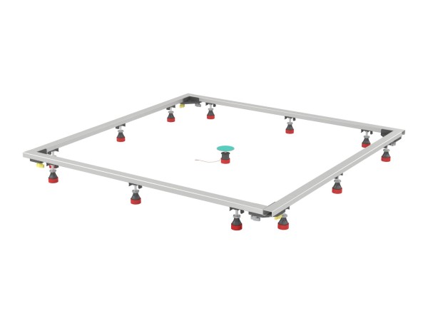 MEPA Montagerahmen SF Rechteck Mineralgussduschwannen 120/120, 150178
