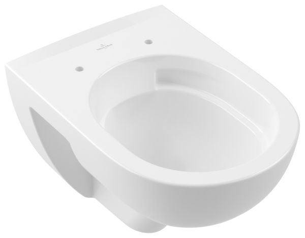 Villeroy & Boch Tiefspül-WC O.novo 5660C0 360x520x352mm Rund wandh Abg waagr m TwistFlushe3 weAlpin