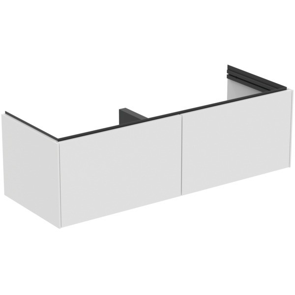 Ideal Standard Möbelwaschtischunterschrank Conca 1200x440mm 2 Auszüge Weiss matt, T5578Y1