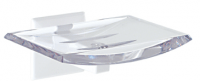 KOH-I-NOOR Tilda 5717 KOH-I-NOOR Tilda 5717 Seifenschale 13x 10,5x5,5 cm chrom, einfache Montage ohne Bohren