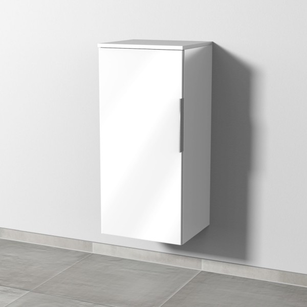 Sanipa 3way Mittelschrank mit 1 Tür, Weiß-Glanz, UF12278