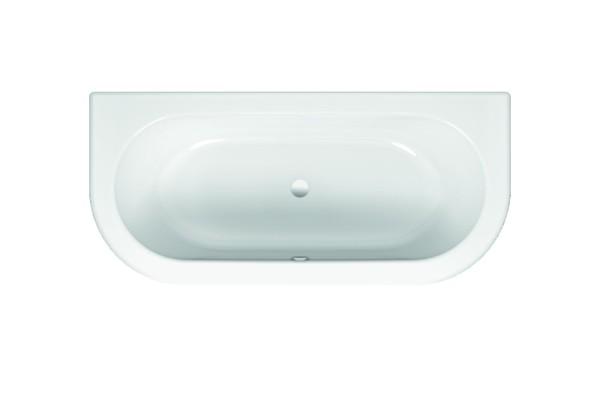 Bette Oval-Badewanne Starlet I 8300, 165x75x42 cm weiß Glasurplus, 8300-000PLUS