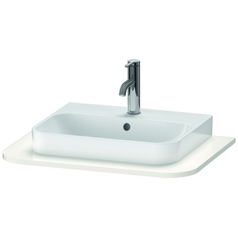 Duravit Happy D.2 Plus Konsole Weiß Hochglanz 650x480x16 mm - HP031B02222