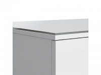 Laufen Glasabdeckplatte Laufen Glasabdeckplatte Kartell by Laufen 895x455x6, Weiß glänzend, 40787.0, 4078700336311