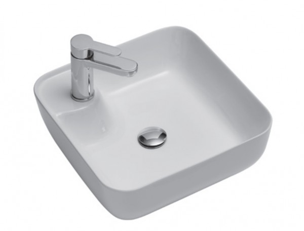 Pelipal Serie 9005 Keramik-Aufsatzbecken BAE006S42501, B:425, H:135, T:425mm
