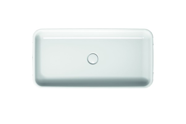 Bette Aufsatzwaschtisch Art, 80x40x11 cm weiß, Glasurplus, A182-000PW