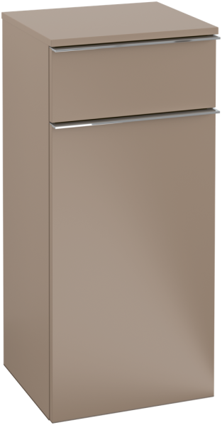 Villeroy & Boch Seitenschrank Venticello 404x866x372 mm 1 Tür 1 Schublade A:re Cashmere Grey