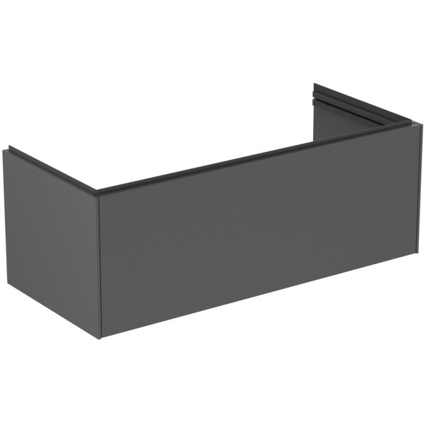 Ideal Standard Möbelwaschtischunterschrank Conca 1000 mm 1 Auszug Anthrazit matt, T5576Y2