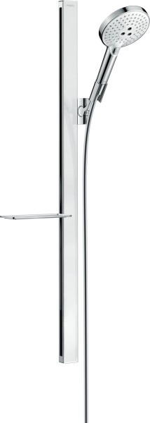 Hansgrohe Brausenset Raindance Select S 120 Unica'E 900mm weiss/chrom, 27648400