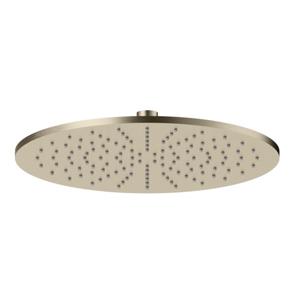 Herzbach LIVING SPA Slim-Regenbrause Ø300mm Brass Steel, 11.600300.1.41