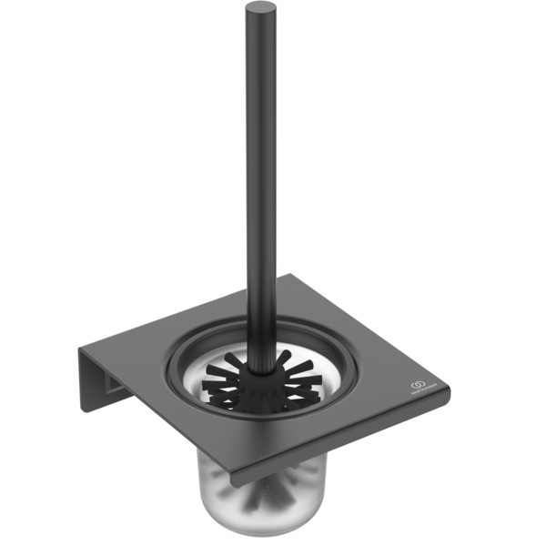 Ideal Standard WC-Bürstengarnitur Alu+ Silk Black, BD593XG